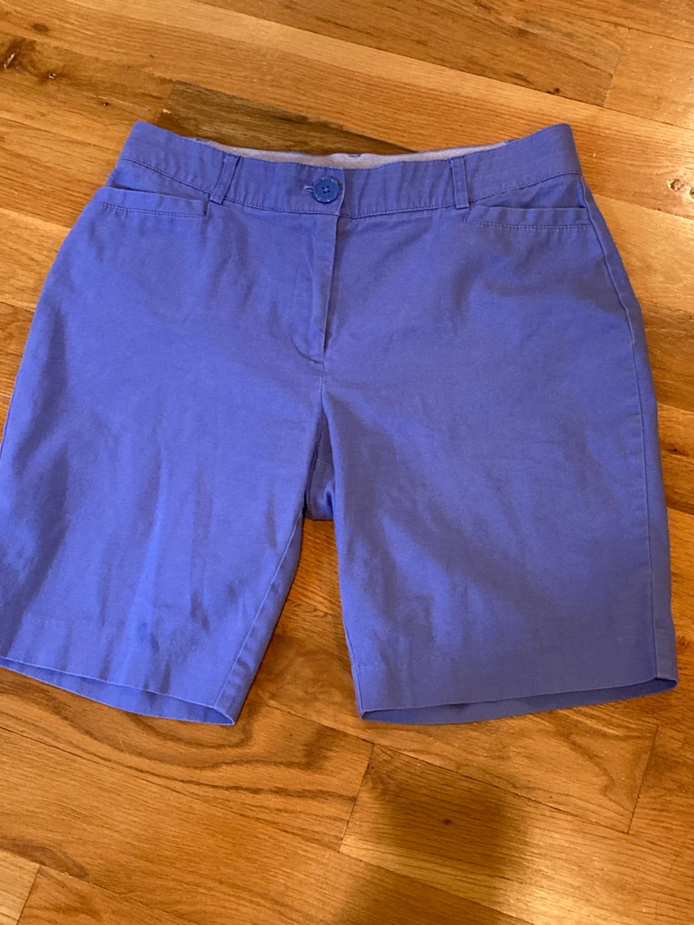 ⭐️⭐️ Counterparts Periwinkle Flat-Front Bermuda Shorts - size 10